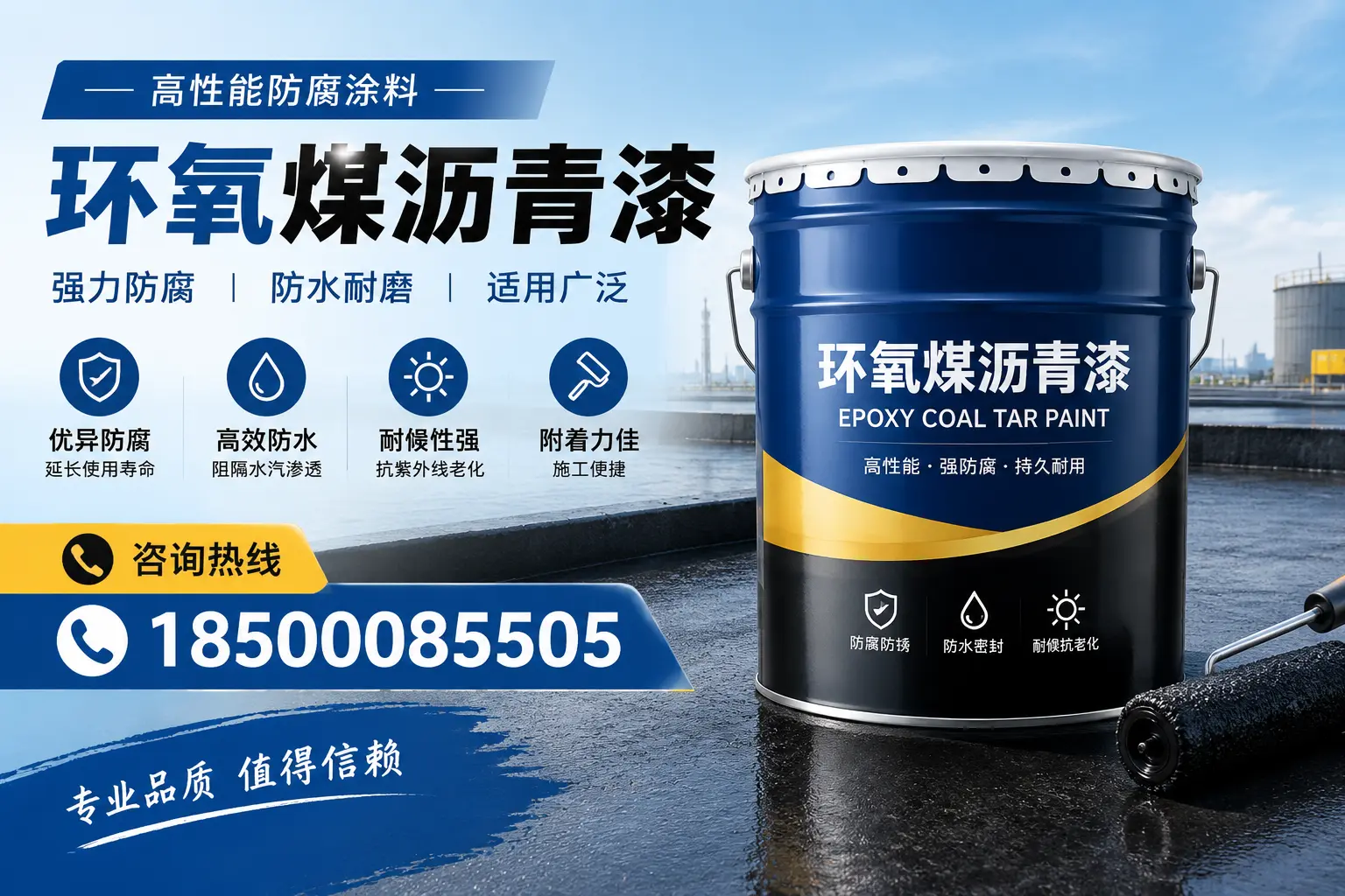 环氧煤沥青漆的主要成分与功能，乐山用户深度了解